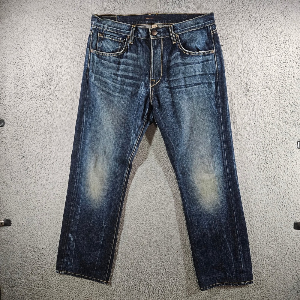 Agave Denim Waterman Relaxed Straight Jeans 34x30 Humboldt Vintaged Made in USA